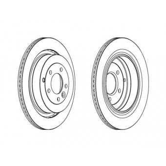 Fren Diski L319 L320 Arka Havalı