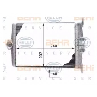 Kalorifer Radyatörü W140 1991-94