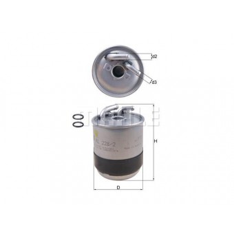Yakıt Filtresi OM629 OM642>648 [W203 W204 W211 W221 W164 Spr906 Vito639]