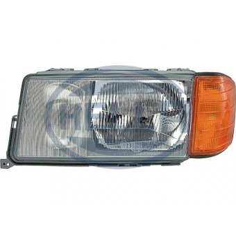 Komple Far W201 Sol Sarı Sinyal 1983-93