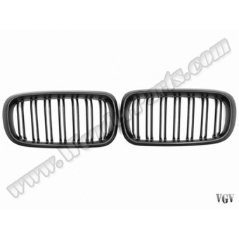 Panjur X5:F15 X6:F16 (Set) Mat-Siyah Çift Çıtalı 2014-18