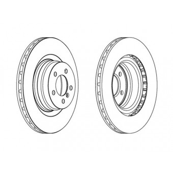 Fren Diski L322 Ön Havalı