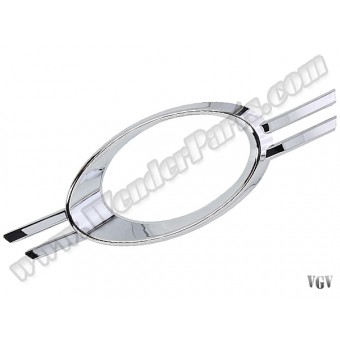 Sis Far Çerçevesi W204 Sol; Krom Bi-Xenon Far -Avg- 2007-10