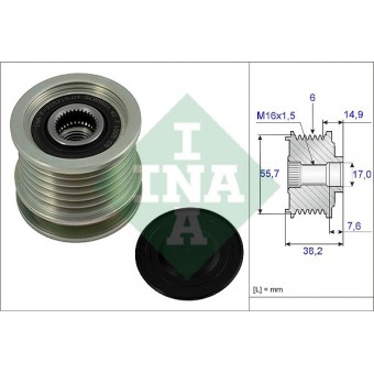 Şarj Dinamo Kasnağı OM601 OM602 OM604>606 [W140 W202 W210 T1:208D>310D Spr901>904]