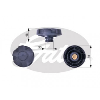Radyatör Kapağı E87 E90 X1:E84 X5:E70 X6:E71 F20>X6:F16 1.4 Bar [M47/N M57/N N43>N57 N13 N20 N63]