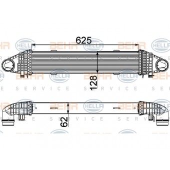 Turbo İnterkol Radyatörü W204 W212 [M271-CGI OM651]