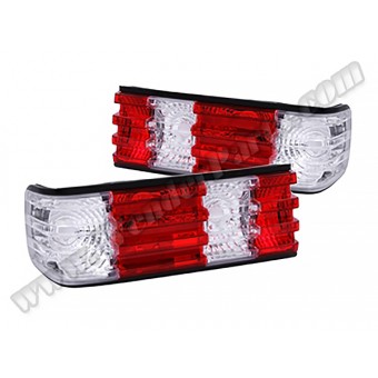 Komple Stop W126 Set; Kristal Beyaz Sinyal 1980-91