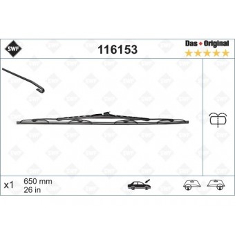 Silecek Vito638 Ön Sol 65cm