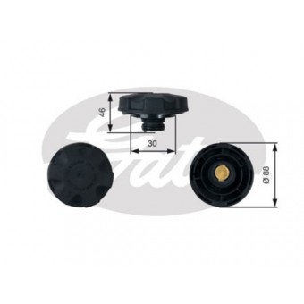 Radyatör Kapağı E60 X5:E70 X6:E71 F10 F01 2.0 Bar [M54 N43 N46 N52>N55 N62 N63]