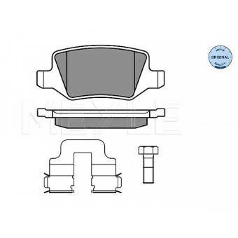 Fren Balatası W169 W245 Vaneo414 Arka A200; B180/200