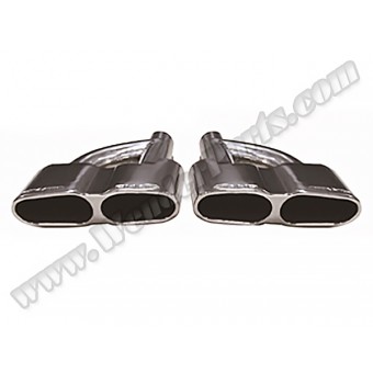 Egzoz Ucu W221 C117 W176 X166 Sol; Krom -AMG-