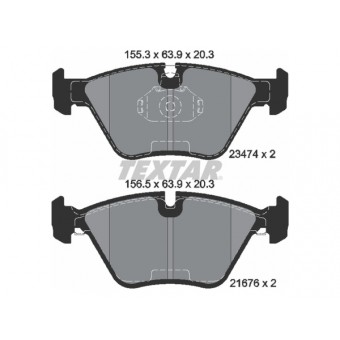 Fren Balatası E34 E36 E46 Ön -///M5-; -///M3-