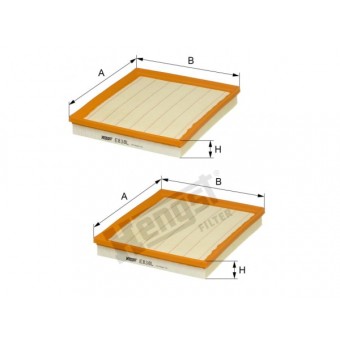 Hava Filtresi OM629 [W211 W221 W164] Set