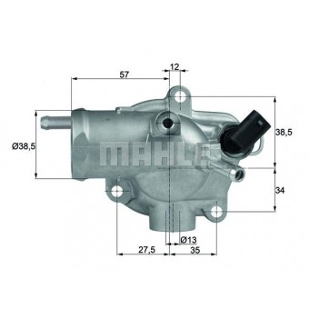 Termostat OM611 OM612 [W203] 92C