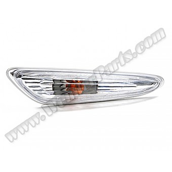Çamurluk Sinyali E46 Sağ; Beyaz -Sedan- 2002-05
