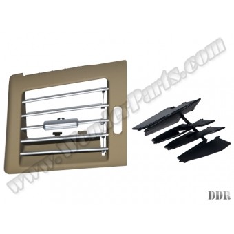 Klima/Kalorifer Izgarası W251 Ön Sol Nikelajlı Bej 2010-13