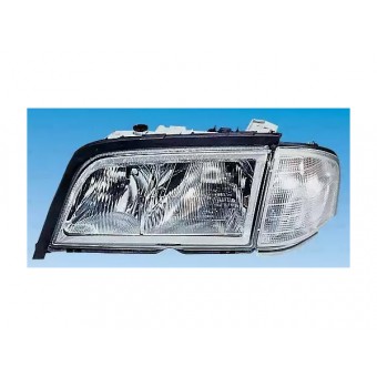 Komple Far W202 Sol Beyaz Sinyal 1993-96