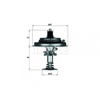 Termostat M116>119 [W124>140] 80C