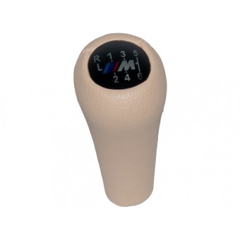 Vites Topuzu -BMW- -6 İleri- Man.Şanz; Bej Suni Deri -///M-