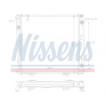 Motor Su Radyatörü W124 [M102] Otm.Şanz; AC+
