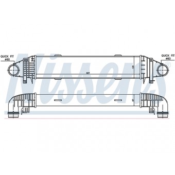 Turbo İnterkol Radyatörü W204 W212 [M271-CGI]