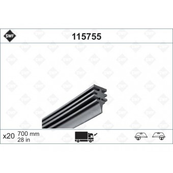 Silecek Lastiği Spr901>904 Vito638/639 Ön 70cm