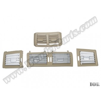 Klima/Kalorifer Izgarası W251 Set:4ad Ön/Arka Nikelajlı Bej 2010-13