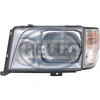 Komple Far W124 Sol Beyaz Sinyal 1993-95