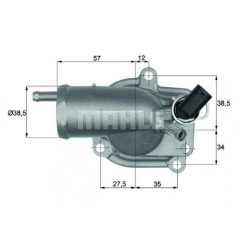 Termostat OM611 [W202] 87C