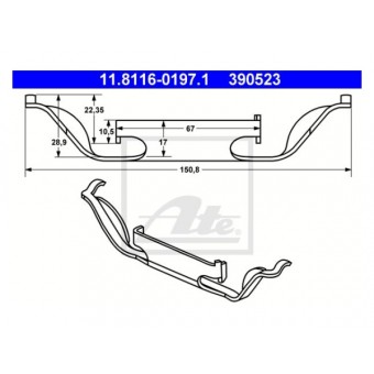 Fren Balata Sacı E39 E38 X3:E83 X5:E53 Ön