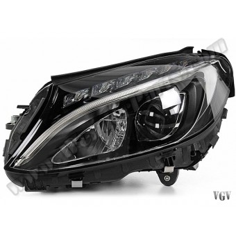 Komple Far W205 Sol Statik Led 2014-18