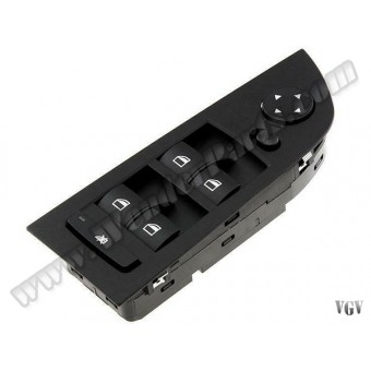 Cam Düğmesi E90+LCI Ön Sol Siyah Çerçeveli