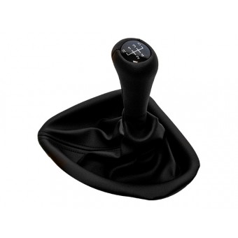 Topuzlu Vites Körüğü E39 -5 İleri- Man.Şanz; Siyah Suni Deri