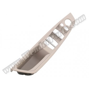 Cam Düğme Çerçevesi F10+LCI Ön Sol; Krema