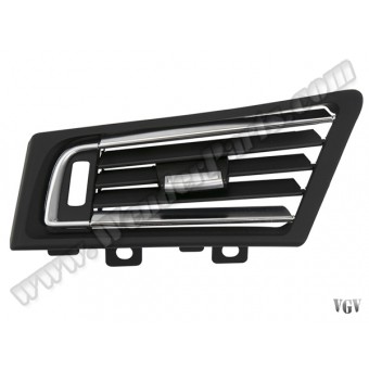 Klima/Kalorifer Izgarası F01+LCI Ön Sol Nikelajlı Siyah