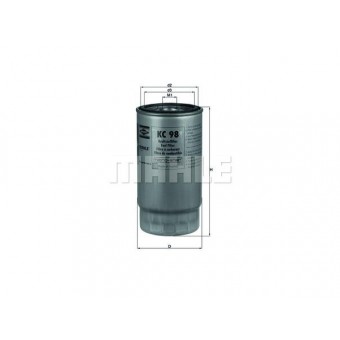 Yakıt Filtresi M41 M51 [E34>E38]