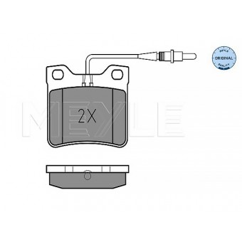 Fren Balatası Vito638 Arka