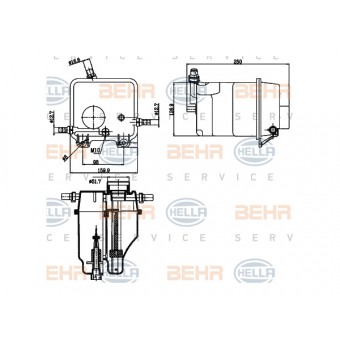 Radyatör Su Deposu X5:E53 [N62]