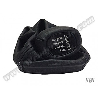 Topuzlu Vites Körüğü W210 -6 İleri- Man.Şanz Siyah -Cls-