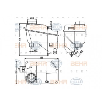 Radyatör Su Deposu W211