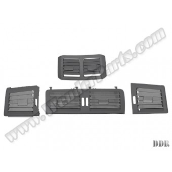 Klima/Kalorifer Izgarası W251 Set:4ad Ön/Arka Gri 2005-10