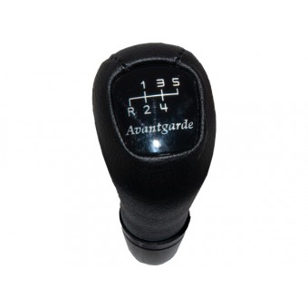 Vites Topuzu W202 W203 W210 -5 İleri- Man.Şanz; Siyah Suni Deri -AVANTGARDE-