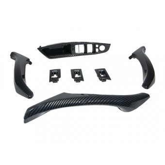 Kapı Tutamak Seti F10+LCI Ön&Arka; Karbon Kaplamalı
