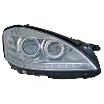 Komple Far W221 Sağ (AHL-Xenon) Çift Sıra 4+2 Soket 2009-10