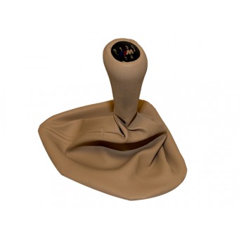 Topuzlu Vites Körüğü E39 -5 İleri- Man.Şanz; Bej Suni Deri -///M-