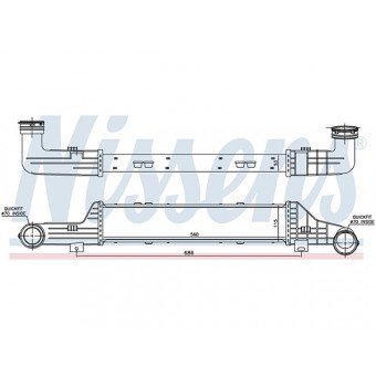 Turbo İnterkol Radyatörü W210 [OM611 OM612]
