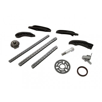 Eksantrik Gergi Seti N47/N [E60 E87 E90 X1:E84 X3:E83 F20 F30 F10 X3:F25 X5:F15] Üst+Alt 2xGerici+3xZincir+4xKızak+2xDişli+Keçe