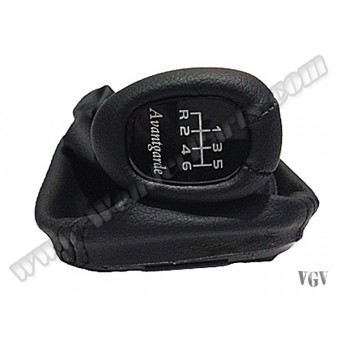 Topuzlu Vites Körüğü W210 -6 İleri- Man.Şanz Siyah -Avg-