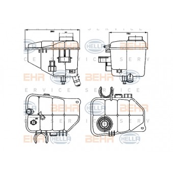 Radyatör Su Deposu W203