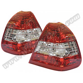 Komple Stop W202 Set; Kristal Beyaz Sinyal 1993-00